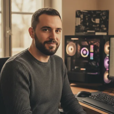 Portrait de Julien Vasseur, auteur principal de Voller Energy